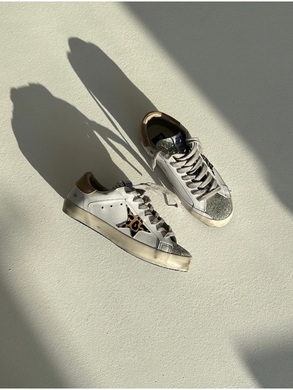 Golden Goose Beyaz Leopar