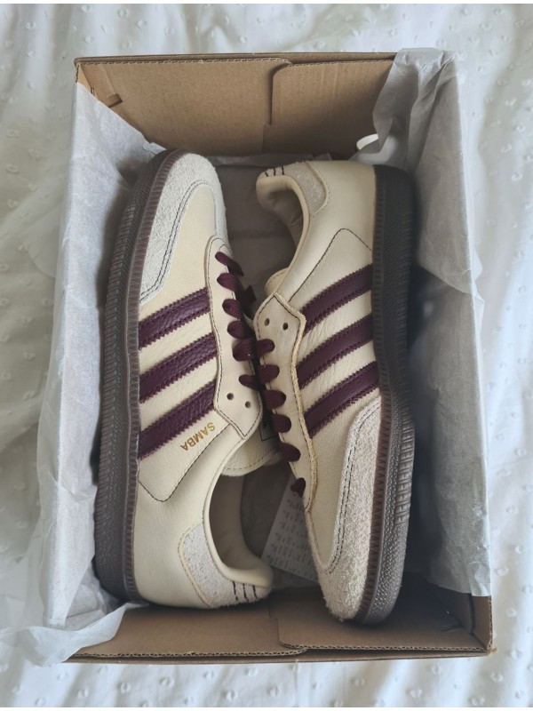 Adidas Samba Bej Bordo
