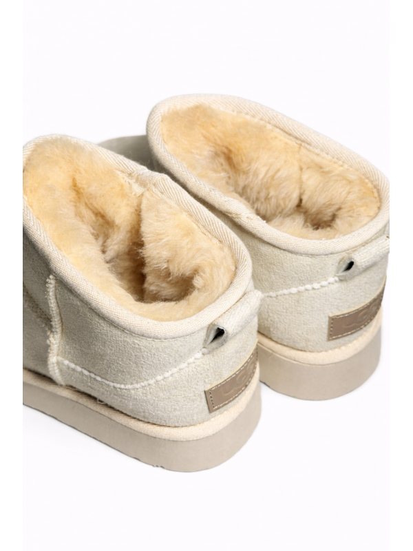 Ugg Yüksek Mini Classic Bej