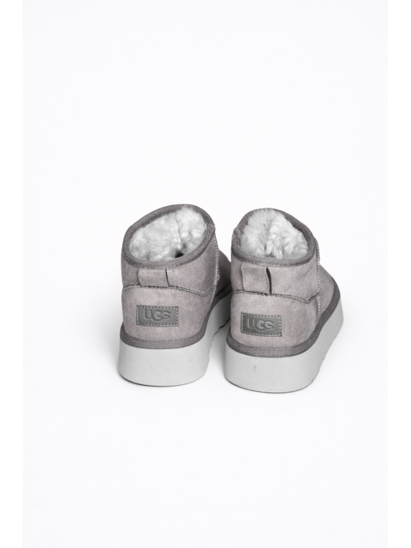 Ugg Yüksek Mini Classic Gri